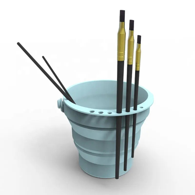 Ein guter Preis. Wasserundurchlässiger Silikon-Malerpinsel-Eimer, harmloses Silikon Pen Wash Folding Bucket Online
