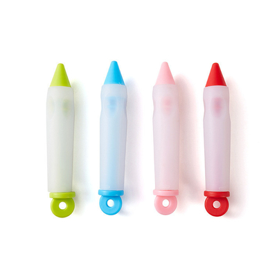 Ein guter Preis. 4 Packungen Silikon Dekorationsstift Dekorationsspritze Zylinder für Schokoladen-Pastetencreme Online