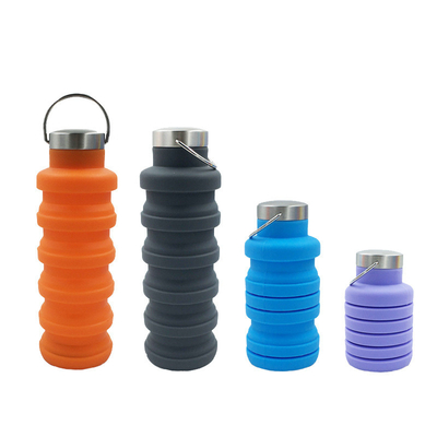 Ein guter Preis. Wiederverwendbare Klappwasserflasche BPA-freie Silikon-Klappwasserflaschen für Reisen Fitnessstudio Camping Wandern Online
