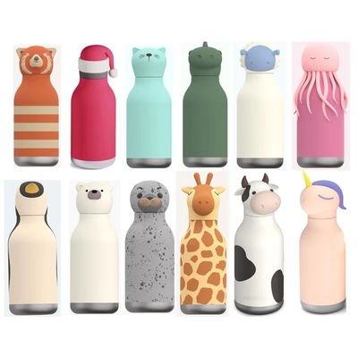 Ein guter Preis. Custom Silicone Lid Stainless Steel Water Bottle for Kids Online