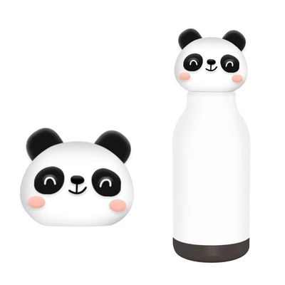Ein guter Preis. 16 Ounce Insulated Stainless Steel Water Bottle with Detachable Soft Animal Head for Kids and Teens Online