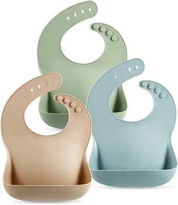 Ein guter Preis. Wasserdichter weicher Silikon-Essgeschirr-Satz-Schellfisch justierbares BPA frei Online