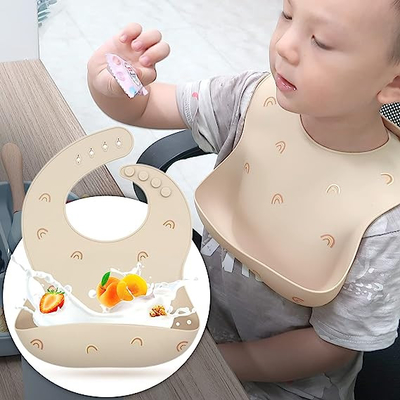 Ein guter Preis. Dauerhaftes Multiscene-Silikon-Baby, das Satz, Microwaveable Saugabendessen-Satz isst Online
