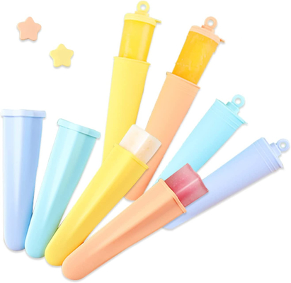 Ein guter Preis. Praktisches harmloses Silikon-drücken eisige Pole-Formen, FDA-Silikon Eis Lolly Moulds hoch Online
