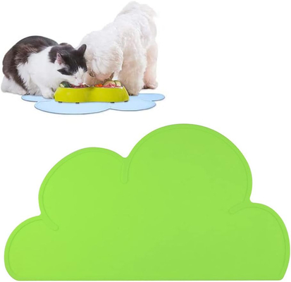 Ein guter Preis. Silikon Futtermatte für Haustiere Hunde- und Katzenmatte mit erhöhter Kante, rutschfeste, wasserdichte Matten für Haustiere Online