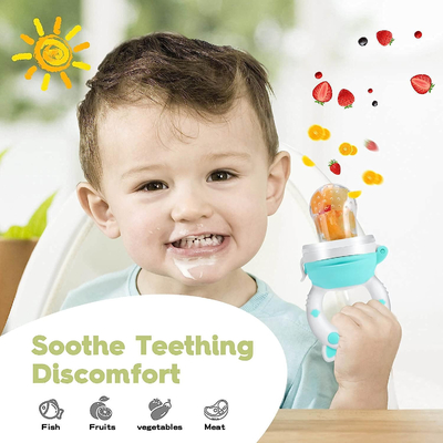 Ein guter Preis. Antibeleg-Silikon-Nahrung Teether geruchloses wiederverwendbares Eco freundlich Online