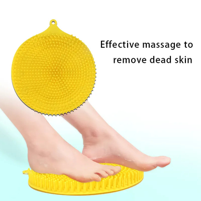 Gleiten Sie nicht Multiscene-Silikon-Dusche Mat Foot Scrubber Odorless