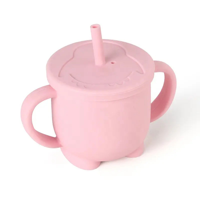 Silikon-Küchen-Produkt-Baby-Schale LFGB geruchlose mit den Griffen wasserundurchlässig