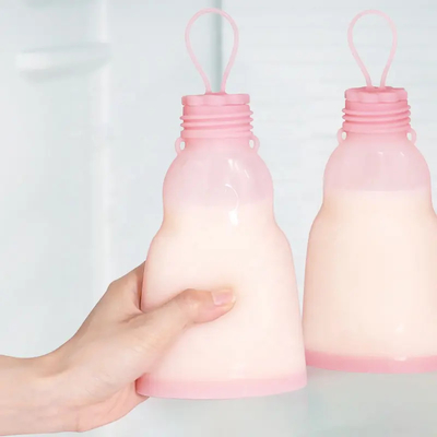 Ein guter Preis. Tragbare Silikon-Muttermilch-Taschen, waschbare Silikon-Muttermilch-Vorratsbehälter Online