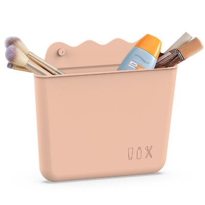 Ein guter Preis. Damen-Schönheits-Silikon-Kosmetiktasche-wasserdichtes wiederverwendbares mit Reißverschluss Online