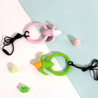 Ein guter Preis. Ungiftiges Baby-Unisexsilikon spielt sensorisches Vielzweck Teether Online