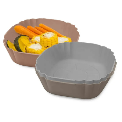 Ein guter Preis. Luft-Bratpfannen-Silikon-Behälter Oilproof geruchloser, hitzebeständige Silikon-Backformen Online