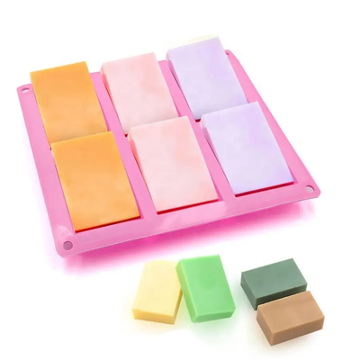 Ein guter Preis. Rechteckige Silikon-Küchen-Produkt-Seifen-Form-flexibles praktisches Online