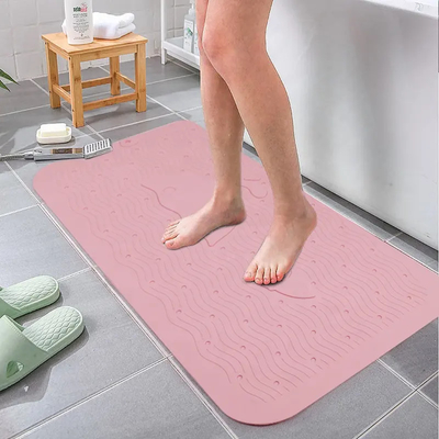 Ein guter Preis. Waschbare nicht Beleg-Silikon-Dusche Mat Odorless Nontoxic BPA frei Online