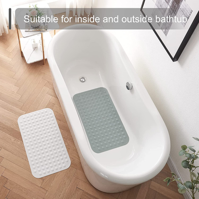 Ein guter Preis. Starkes waschbares Silikon gleiten nicht Bad-Mat For Bathroom Rectangular-Form Online
