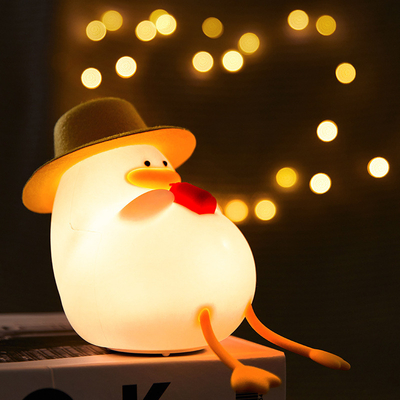 Ein guter Preis. Glücklich süße Ente Nachtlicht Silikon LED Nachtlicht Timer Steuerlampe für Kinder Schlafzimmer Wohnzimmer Dekoration Online