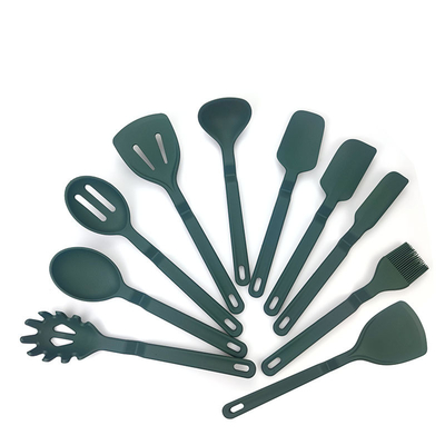 Ein guter Preis. 10 Stück Silikon Küchengerät Geschirr Set Küchengerät enthält Spatula Löffel Turner Whisk Tong, Geschirrspüler Online