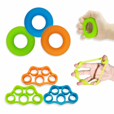 Ein guter Preis. Silikon Handgrip Stärker Finger Exerciser Grip Stärke Trainer NEues Material Unterarm Grip Training FingerStretcher Online