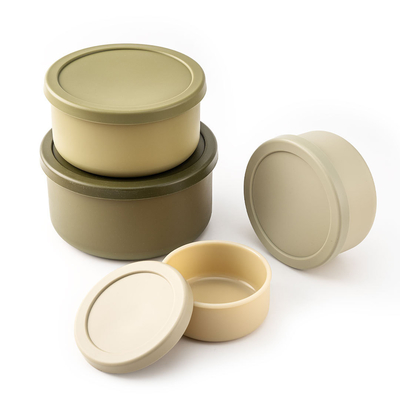 Ein guter Preis. Kinder Silikon Lebensmittelbehälter BPA-frei undicht Luftdichtes Tag Bento Lunchbox Online