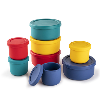 Ein guter Preis. Silikon-Bento-Box für Kinder Kleinkinder Silikon-Lunchbox für Lebensmittel Online