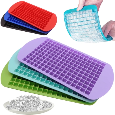 Lebensmittelqualität Eiswürfel mit Deckel und Kühlbeutel für den Gefrierschrank