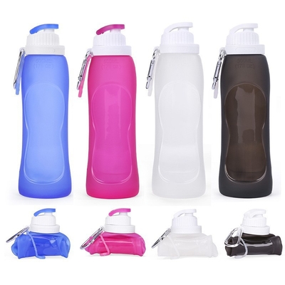 Ein guter Preis. Klappbare Wasserflasche, Klappbare Wasserflasche für Reisen & Klappbare Wasserflasche mit Klemm für den Rucksack, tragbar Online