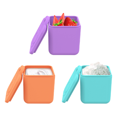 Ein guter Preis. Dips Behälter für Kinder Drucke, Leckdichte Lunchbox Trennscheibe Dichtung & Deckel Silikon Mahlzeit Halter BPA-frei Salat Dressing Online