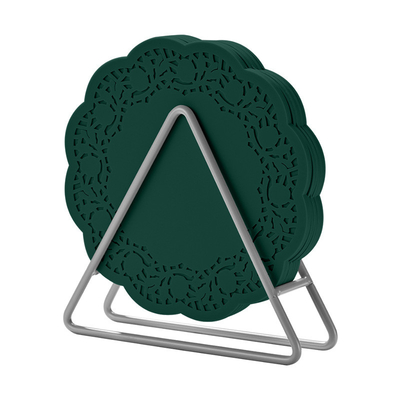 Ein guter Preis. Silikon Trinkbehälter mit Halter Trinkbecherbehälter Silikon Trivet Matten Hitzebeständige Teematten Hochzeitsgeschenke Online