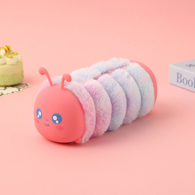 Ein guter Preis. Zeichentrickfilm-Stil niedlich Plush Puppe Bleistiftbeutel Silikon geschmacklos Make-up-Tasche für Schreibwaren Schulversorgung Bleistift-Tasche Online