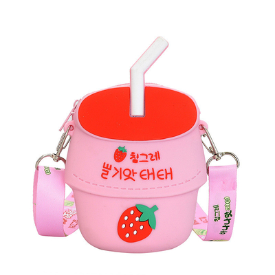 Ein guter Preis. Kwaii Silikon Bleistiftkoffer BPA Gratis Schreibwaren Organisator Make-up-Tasche Crossbody Schulter Tasche Tasche für Kinder Weihnachtsgeschenk Online
