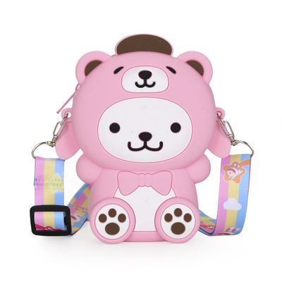 Ein guter Preis. Kawaii Crossbody Tasche Süße Schultertasche Zeichentrickfilm Tier Silikon Tasche Anime Tasche Brieftasche Mädchen Kinder Geburtstag Weihnachtsgeschenk Online