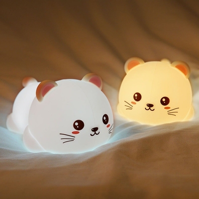 Ein guter Preis. Nachtlicht für Kinder Süßes Silikon Welpen Nachtlicht mit 2 Helligkeitsstufen 7 Farben Kawaii Touch Lamp für Schlafzimmer Online