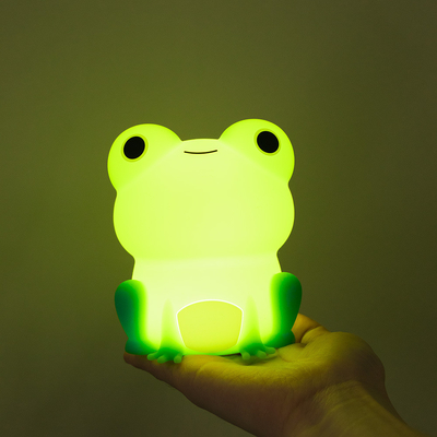Ein guter Preis. Kleine Frosch Nacht Nacht für Kinder Farbwechselbare Silikon Schlaflampe Nachtlampe für Kinderzimmer Dimmable Timer wiederaufladbar Online