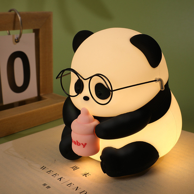 Ein guter Preis. Panda Nachtlicht für Kinder Tippsteuerung Wiederaufladbarer Schlaf Timer Batterie Babynahrung Kinderzimmer Nachtlicht für Kinder Online