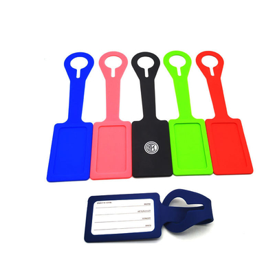 Ein guter Preis. Büro/Schule/persönliches Silicone-Gepäcketikett, süßes und praktisches Kofferetikett mit Namen-ID-Karte Online