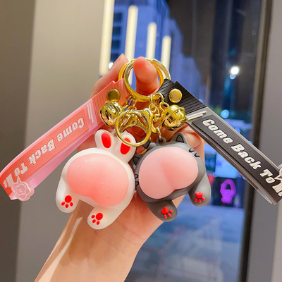 Ein guter Preis. Zeichentrickfilm und moderner Kawaii Autoschlüsselbund Zubehör Handtasche Handtasche Custom Schlüsselbund Charme Online
