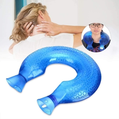 Ein guter Preis. 1.5L Warmkühlwasserflasche U-förmige wiederverwendbare Warm- und Kaltpackungen gegen Schmerzen Online