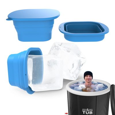 Ein guter Preis. 2 kg Silikon-Eisblocker für Zuhause Dicker Großer Eiswürfel Tray Wiederverwendbar Athleten Kalttaucher Accessoires BPA-freie Eismaschine Online