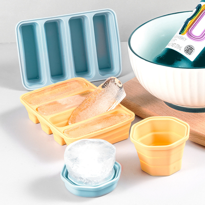 Ein guter Preis. Eiswürfel Trays Set von 2, leicht zu entfernen 15 Flexible Silikon Eiswürfel Formen mit abnehmbarem Deckel Wiederverwendbarer Gefrierschrank Eis Trays Stapelbar für Whisky, Babynahrung, BPA-frei Online
