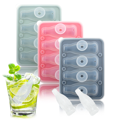 Ein guter Preis. Silikon-Eiswürfel 3 Packungen - Große Silikon-Eiswürfel Formen mit undichtem Deckel abnehmbare Quadrat Ice Cube Tray und BPA-frei für Cocktail, Whisky, stapelbares flexibles Eis Online