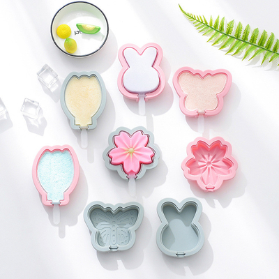 Süße Eiswürfel Trays Silikon Wolke Schokolade Schimmel Wachs Schmelzschimmel Schimmel leicht freizugeben Eis Trays Nichtklebende Schokolade Seife Pudding Gelee Eiswürfel Tray