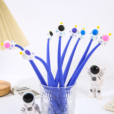 Ein guter Preis. 12PCS Cute Astronaut Shaking Gel Stifte 0,5 mm, schwarze Tinte Gel Schreibstifte für Bürobedarf Schüler Kinder Geschenk Online