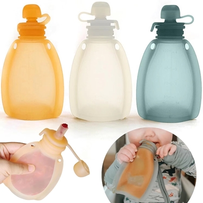 150ML Wiederverwendbare Silikon-Muttermilchbeutel – Auslaufsichere, BPA-freie, gefriergeeignete und sterilisierbare Beutel für stillende Mütter, die eine nachhaltige und sichere Milchaufbewahrungslösung suchen