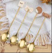 Zeichentrickfilm-Tier-Silicon-Löffel- und Gabel-Set 12 chinesische Tierkreiszeichen-Designs 304 Edelstahl und Lebensmittel-Silikon benutzerdefinierte Farben und personalisierte