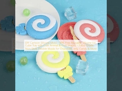 DIY Cartoon Silikonform   BPA-freie wiederverwendbare Silikon-Eiswürfelschachtel mit niedlichen Tier- und Fruchtformen    Lebensmittelqualität, nicht klebrig, flexible Formen für Schokolade, Gelee, Süßigkeiten und mehr